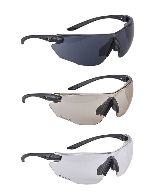 COMBAT TACTICAL GOGGLES BOLLÉ - BLACK - MILTEC