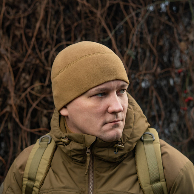 WATCH CAP - LIGHT POLARTEC - COYOTE - M-TAC