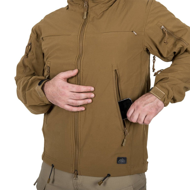 COUGAR® QSA™  + HID™ Jacket - Soft Shell Windblocker - Coyote