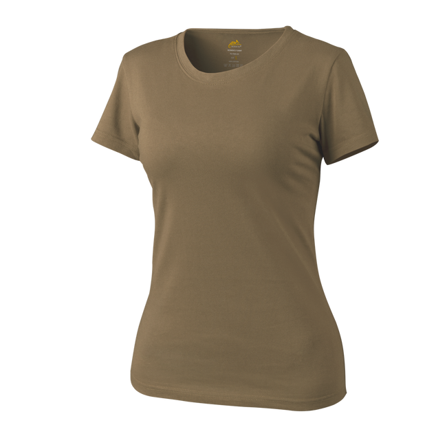 WOMEN S COTTON T-SHIRT - Helikon-Tex - COYOTE