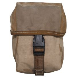GB Pouch, MEDICAL, MOLLE, DPM desert, like new 11 x 14 x 7 cm