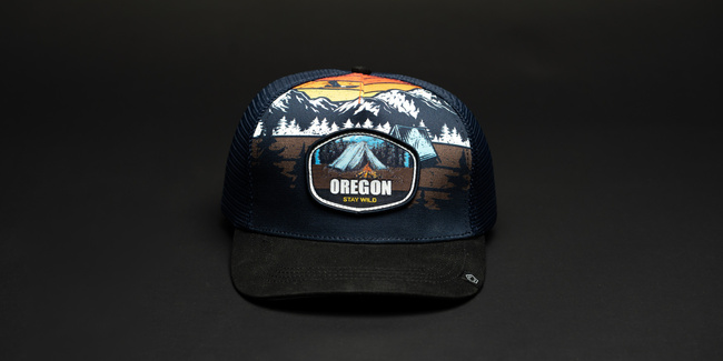 Adventure Camper Cap - Oregon Stay Wild - Multicolor - Pentagon