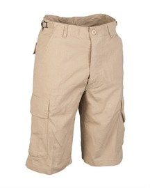 US RIPSTOP COTTON BERMUDA - Mil-Tec - KHAKI