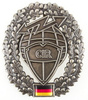 GENUINE GERMAN ARMY METAL BERET BADGE ´CIR´
