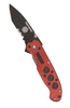FOLDING KNIFE - "ONE-HAND" - FIRE FIGHTER® - RED