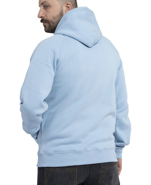 SWEATSHIRT WITH HOOD AND ZIPPER - "PHAETON" - PENTAGON® - LAGOON BLUE