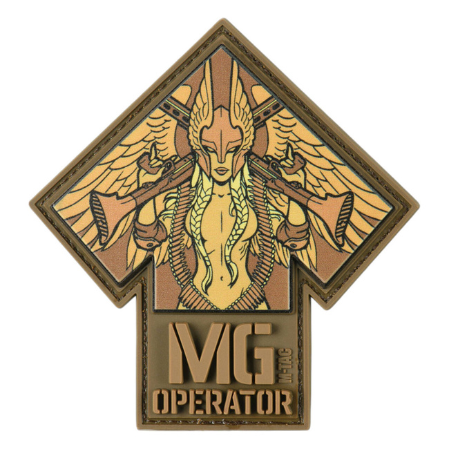 PATCH MG OPERATOR PRINT PVC - COYOTE  - M-TAC