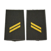 PAIR OF ORIGINAL RANKS - CORPORAL - GERMAN ARMY - NAVY - OLIVE GREEN/GOLDEN