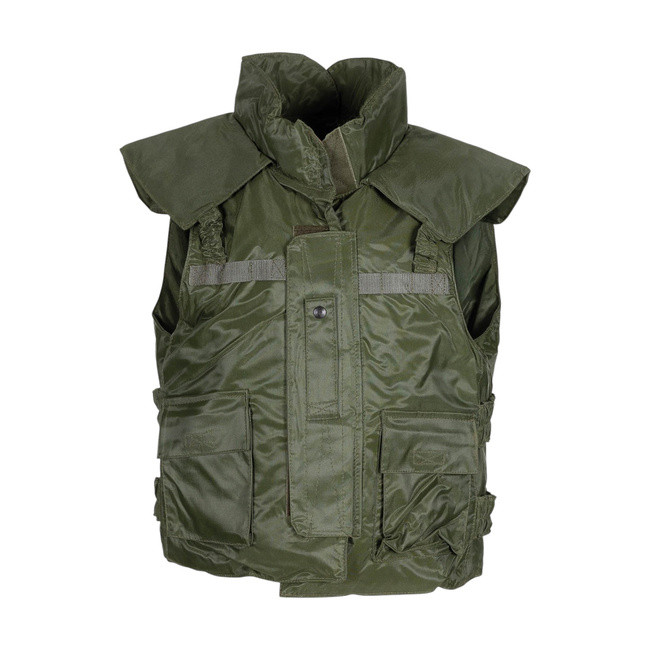 FLAK VEST - ITALIAN ARMY MILITARY SURPLUS - OD GREEN - LIKE NEW
