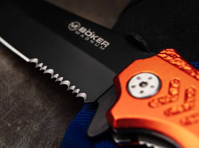 KNIFE WITH ASSISTED OPENER EMS RESCUE - MAGNUM BY BOKER