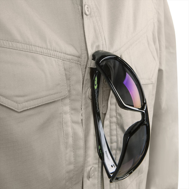 DEFENDER MK2 SHIRT LONG SLEEVE® - POLYCOTTON RIPSTOP - OLIVE GREEN - HELIKON