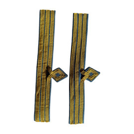 SLEEVE RANKS - CAPTAIN - AIR FORCE - ROMANIAN ARMY MILITARY SURPLUS - IN GOOD CONDITION
