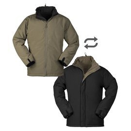 REVERSIBLE JACKET FOR COLD WEATHER - Mil-Tec® - RANGER GREEN/BLACK