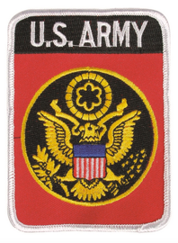 US ArmyTextile Badge