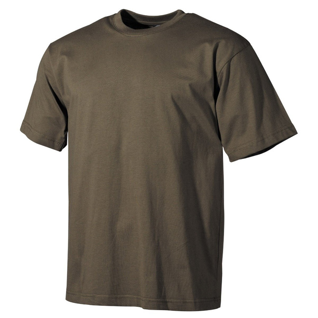 SHORT SLEEVE T-SHIRT - AMERICAN ARMY STYLE - MFH - OD GREEN