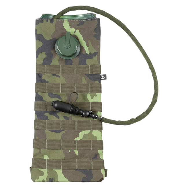 HYDRATION BACKPACK WITH TPU BLADDER - MOLLE SYSTEM - CZ M95 CAMO - 2,5 L - MFH