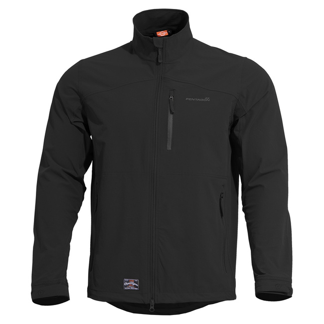 LIGHT SOFTSHELL JACKET - ELITE - PENTAGON - BLACK