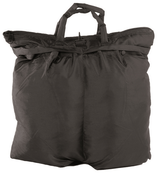 US FLYER′S HELMET BAG WITH CARRYING STRAP - Mil-Tec - BLACK