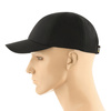 BASEBALL CAP - LIGHTWEIGHT FLEX - BLACK - M-TAC