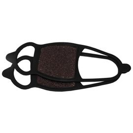 Ice Spikes for Shoes, black, with sandpaper