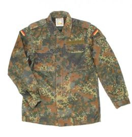 GENUINE GERMAN ARMY FLECKTARN CAMO FIELD SHIRT