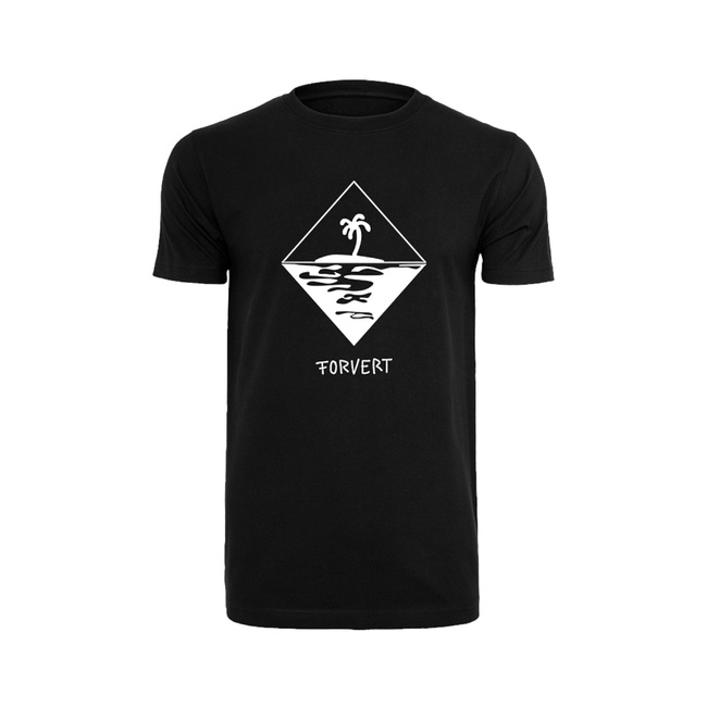 T-SHIRT - FORVERT PRINT - BLACK - MORRO BAY - BRANDIT