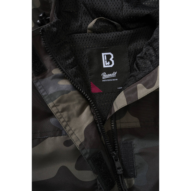 LADIES SUMMER JACKET - FRONTZIP WINDBREAKER - DARKCAMO - BRANDED