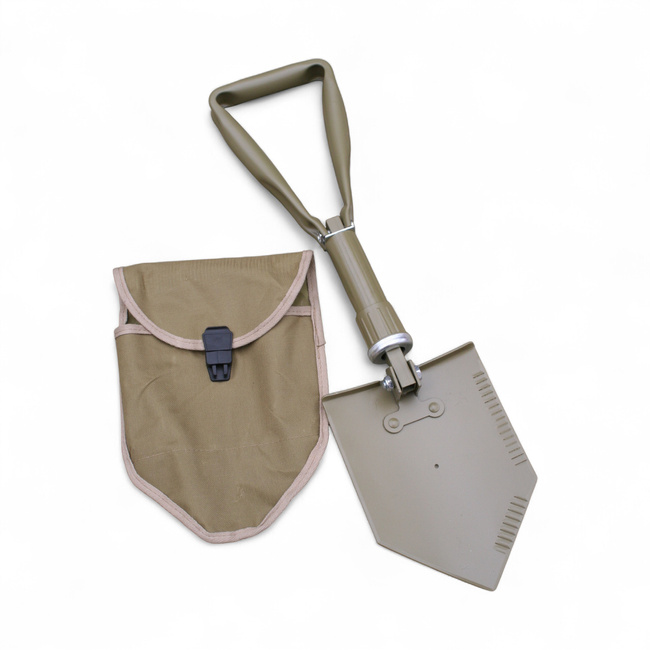 Shovel pouch - US Army military surplus - Coyote - In good condition 