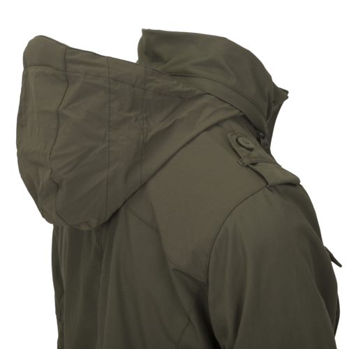 COVERT M-65 JACKET - TAIGA GREEN/ BLACK - HELIKON
