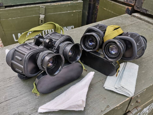 VALDADA I.O.R. 7x40 MILITARY BINOCULARS - MILITARY SURPLUS ROMANIAN ARMY - LIKE NEW