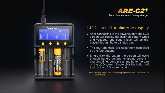 Fenix ARE-C2+ Smart Charger