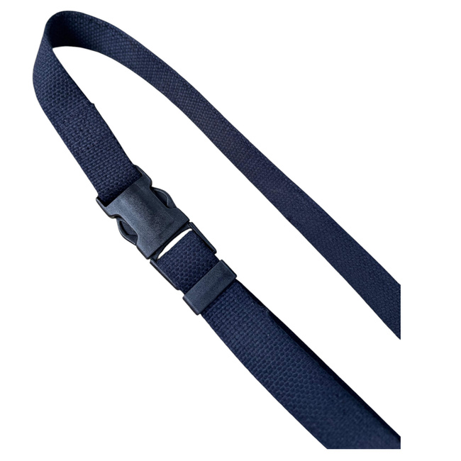 Adjustable textile strap/harness - British Army military surplus - Navy blue - In good condition