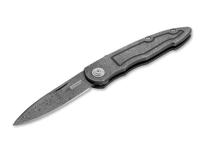 Böker Special Run Merlin Damascus Masterpiece Pocketknife
