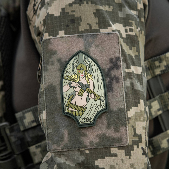 VALKYRIE SPADES PATCH - PVC - OLIVE - M-TAC