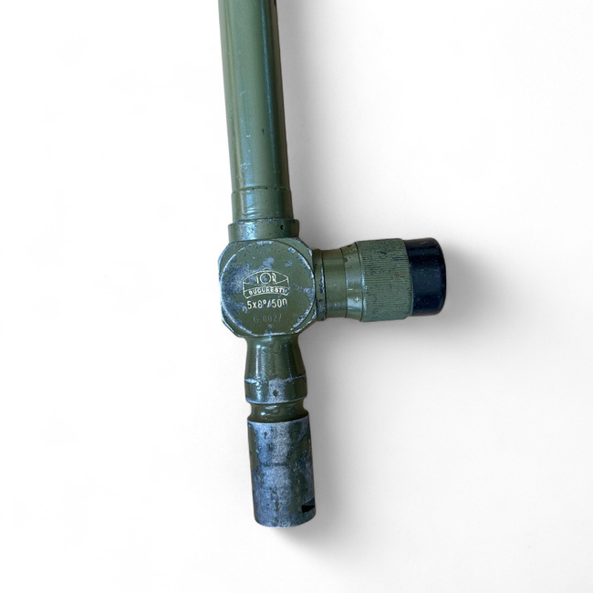 Portable Military Periscope - 5x8° Optics / 500 m - Romanian Army Surplus - I.O.R. BUCHAREST - Olive Green - In Good Condition (DECORATIVE)
