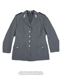 GERMAN JACKET - ARMY UNIFORM - FEMALE - GREY - USED