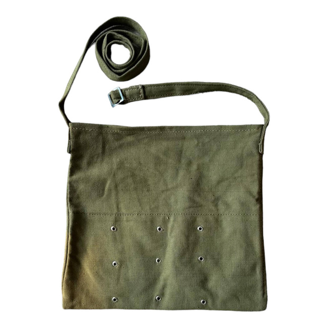 TEXTILE SHOULDER BAG - MILITARY SURPLUS ROMANIAN ARMY - USED