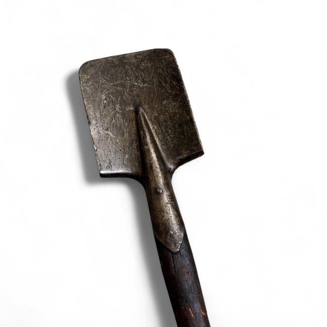 SMALL MILITARY INFANTRY SHOVEL - ROMANIAN ARMY SURPLUS - USED