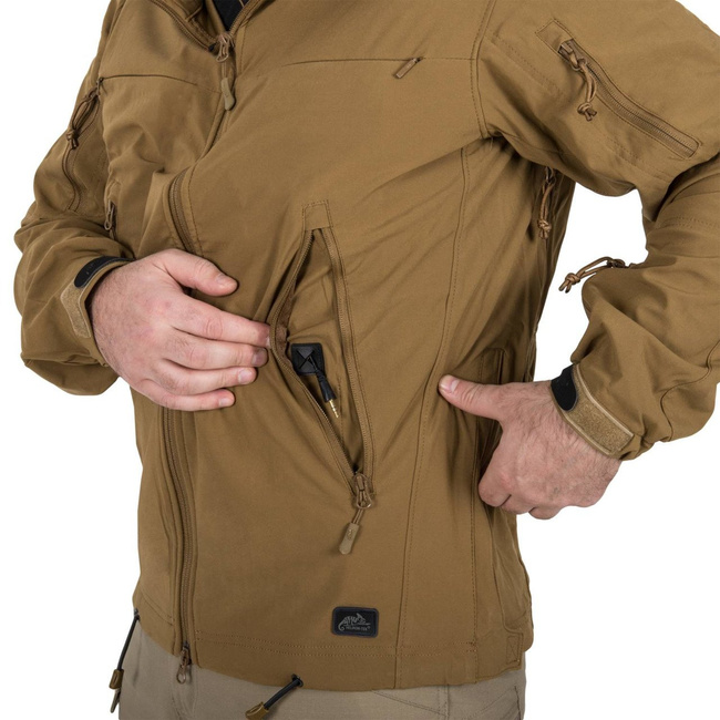 COUGAR® QSA™  + HID™ Jacket - Soft Shell Windblocker - Coyote