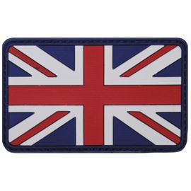 Velcro Patch, "U. K.", 3D, size: 8 x 5 cm