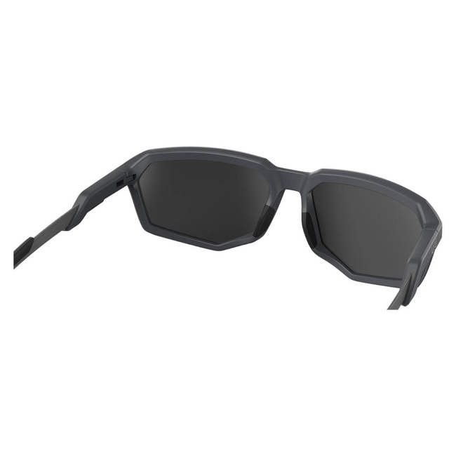 Sunglasses - Wiley X - RECON - Polarized CAPTIVATE Black Mirror Lenses/Matte Grey Frame