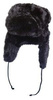 WINTER CAP RUSSIAN STYLE TSCHAPKA BLACK