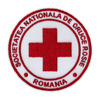 Emblema Crucea Rosie cu aplicare Velcro (cu scai)