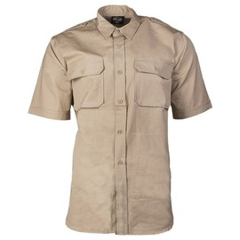 KHAKI Short SLEEVE TROPICAL SHIRT