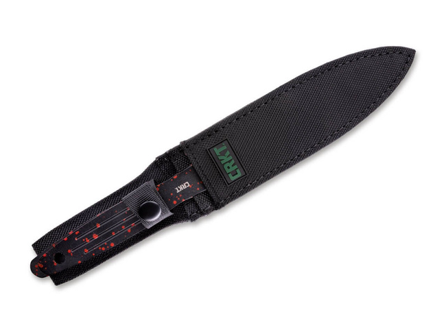 FIXED BLADE ONION THROWING KNIVES - BLACK