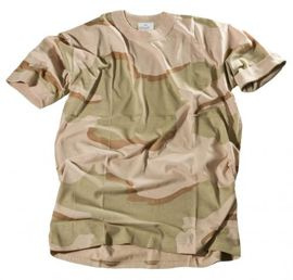 KIDS T-SHIRT US DESERT CAMO