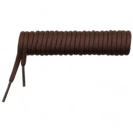 SHOELACES - BRITISH ARMY MILITARY SURPLUS - 200 CM - BROWN - LIKE NEW
