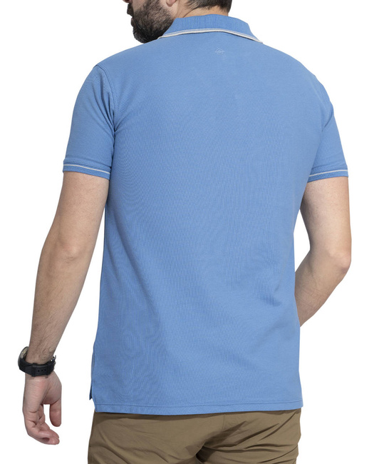 POLO T-SHIRT - ANIKETOS STRIPES - Pentagon® - TAN BROWN