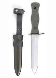 GERMAN ARMY O.D. COMBAT KNIFE 5 1/2 BLADE