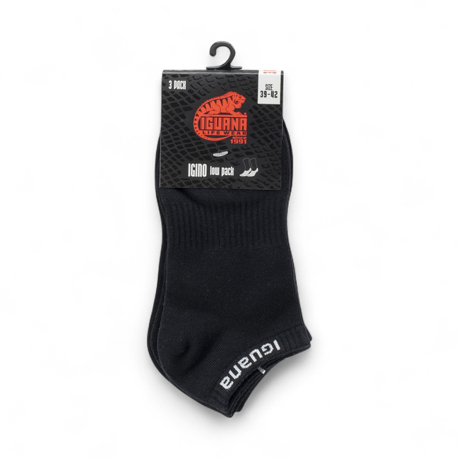 Ankle Socks Igino Low - 3 pack - Black - Magnum